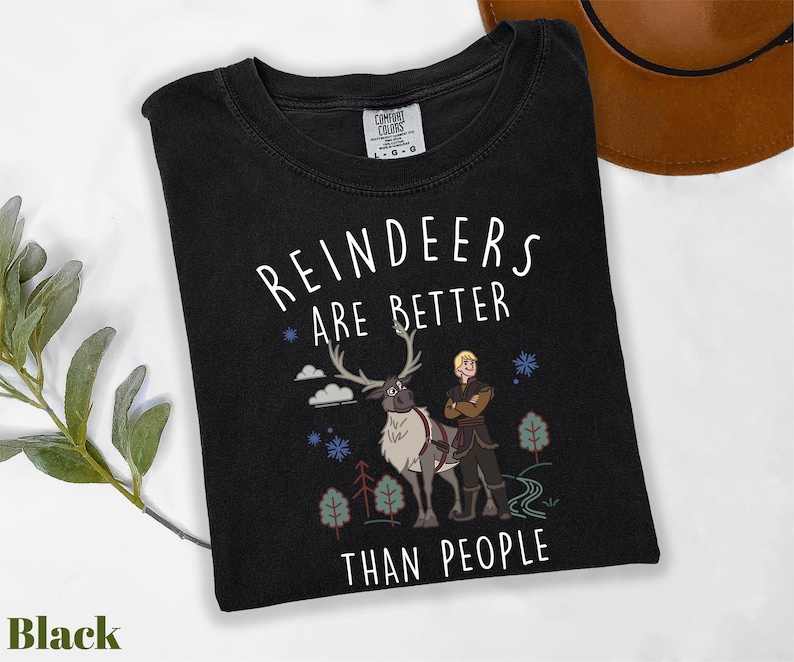 a t - shirt that says reindeers are better than people