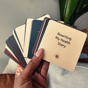 Tarjetas de afirmación para los que dan demasiado / Autocuidado y confianza / Atención plena + motivación / Regalo de bienestar mental / Baraja de 30 cartas