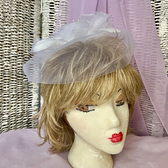 Vintage Fascinator, Beautiful Bridal Head Piece, … - image 3