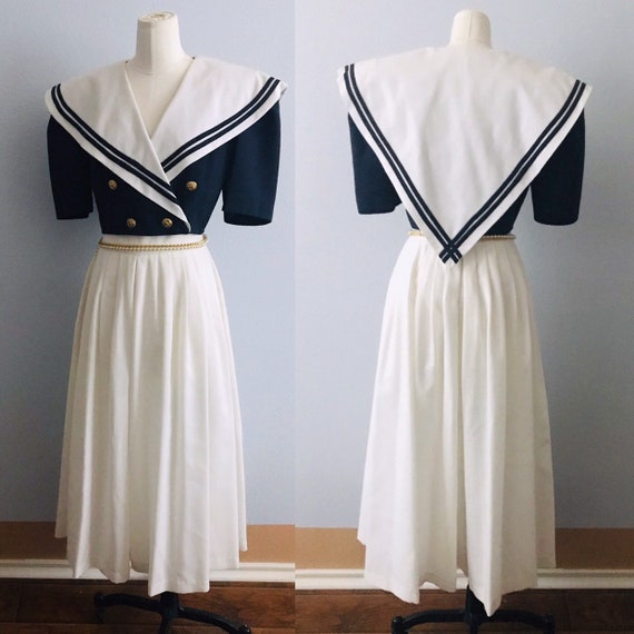 Nautica 2 Pieza Pantalones Culotte Top De Recorte Vintage Etsy