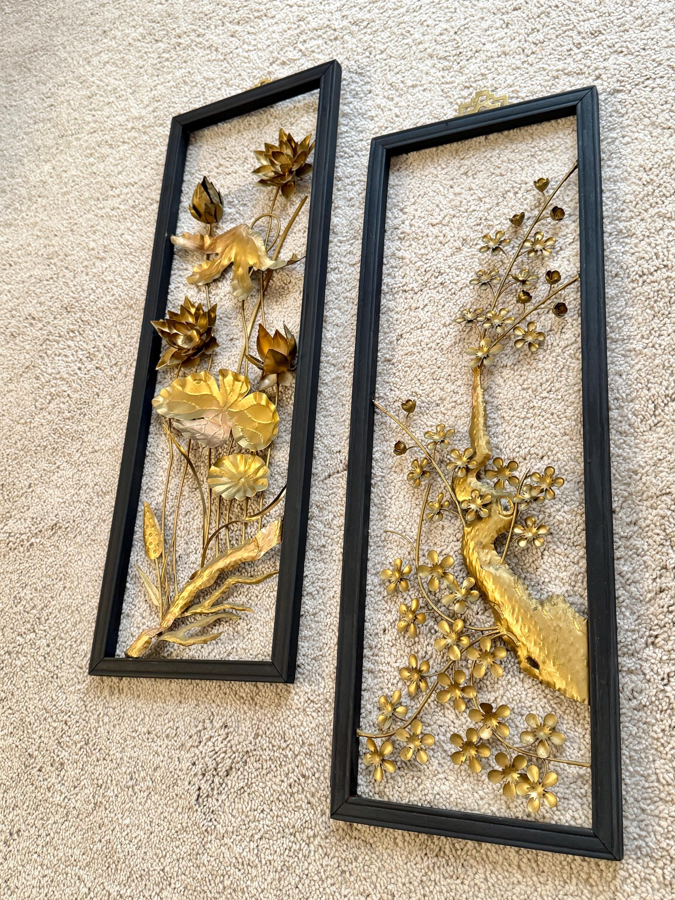 並行輸入品】 Flowering Medallion Wall Teester | Handpainted Aged 