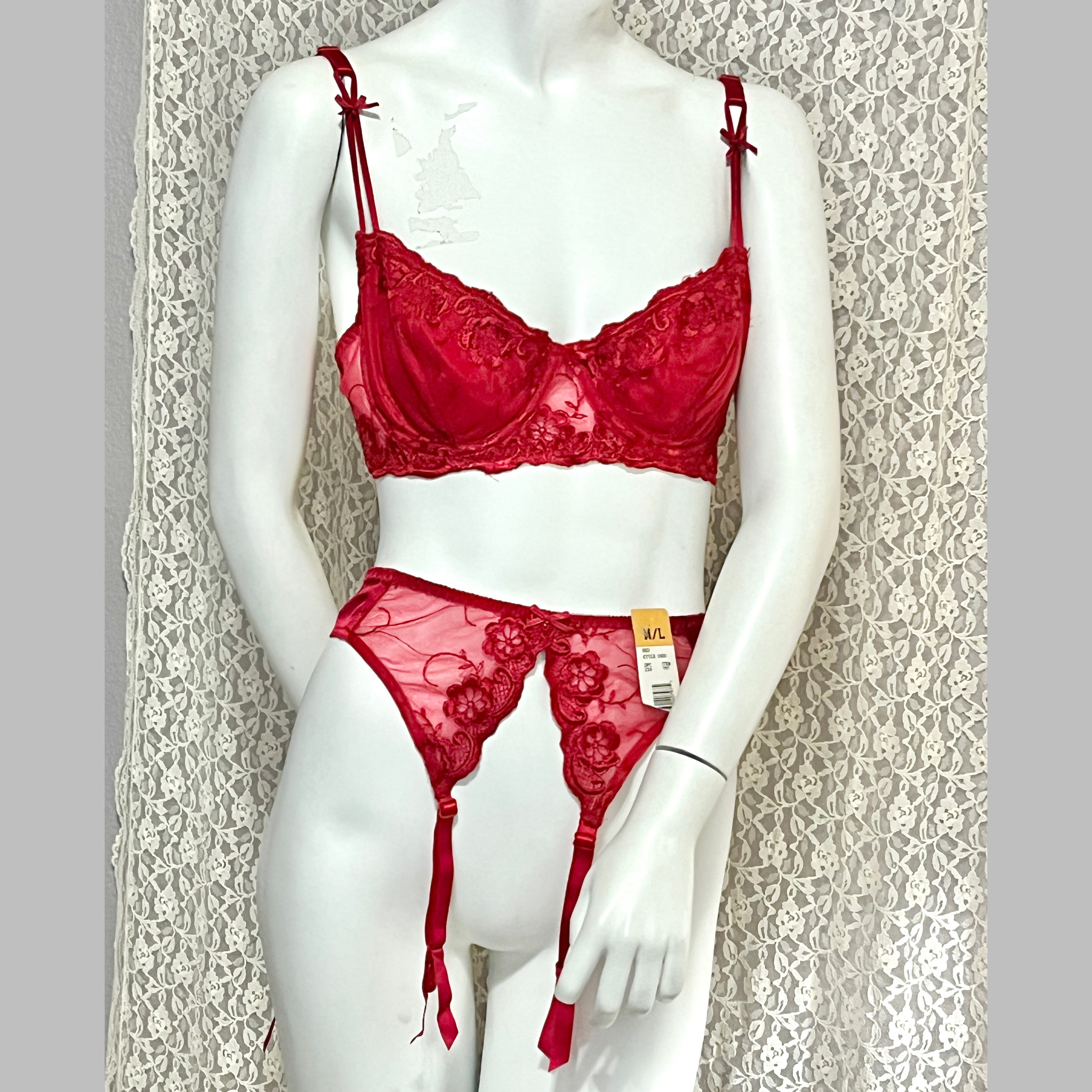 Lacy Red Lingerie -  Canada