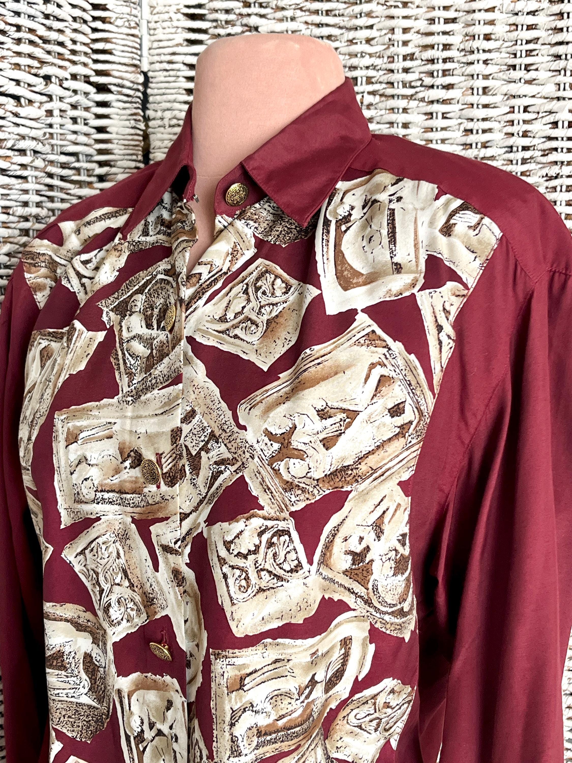 Oleg Cassini Shirt - Etsy