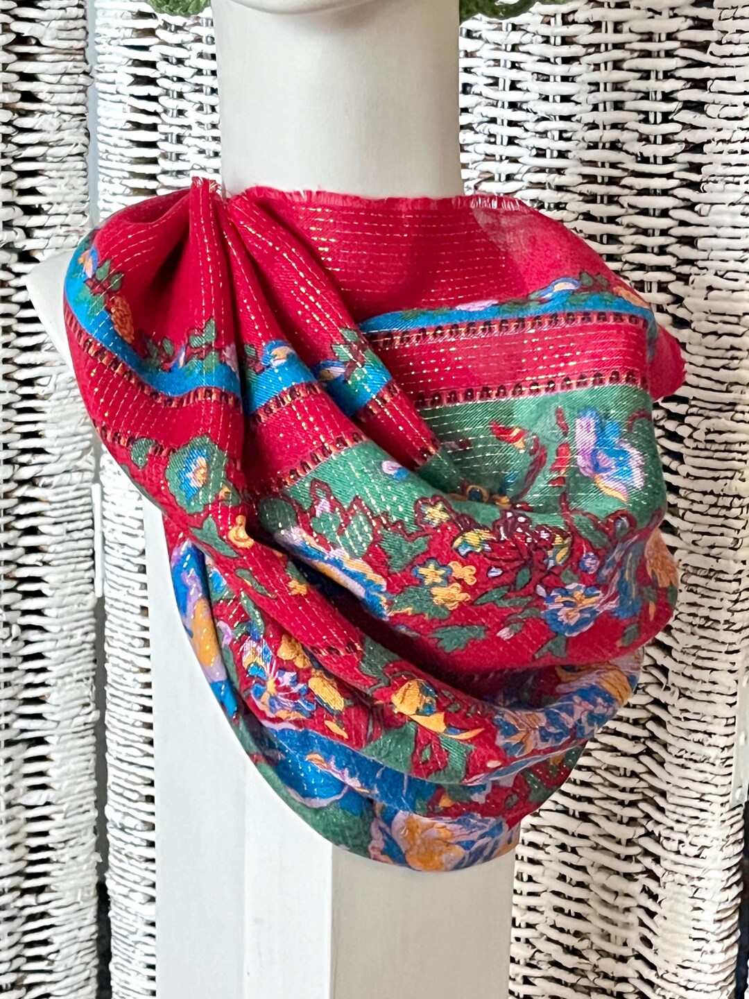 LARGE SQUARE SCARF GONE COAST