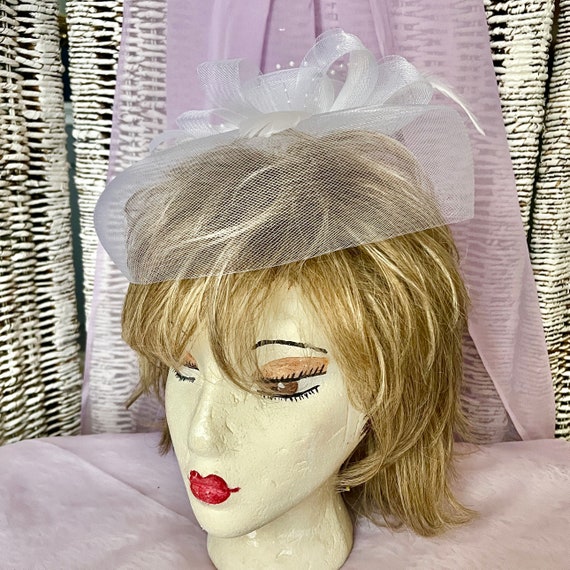 Vintage Fascinator, Beautiful Bridal Head Piece, … - image 1
