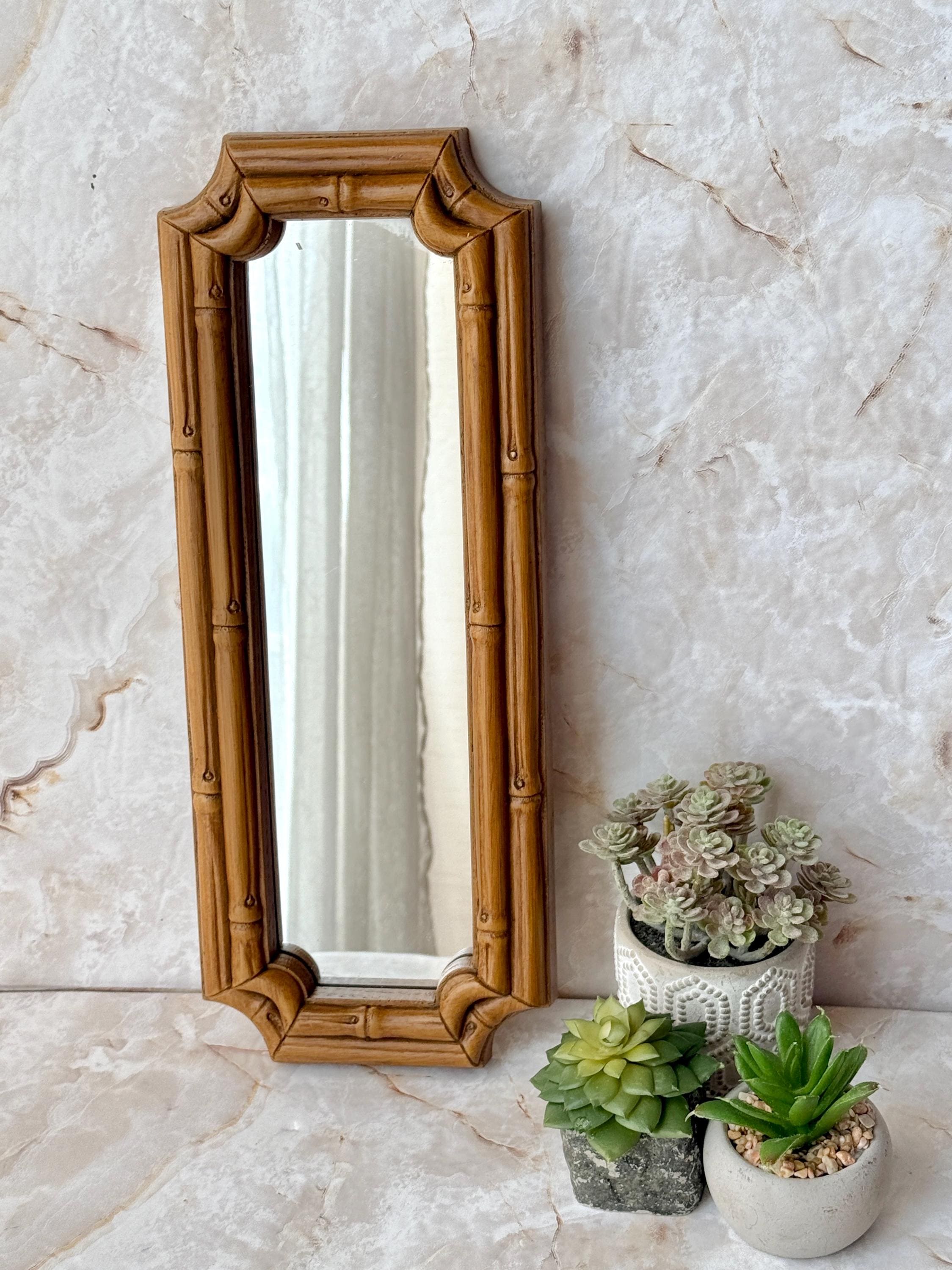 Bamboo Mirror - Etsy Bamboo Mirror - Etsy