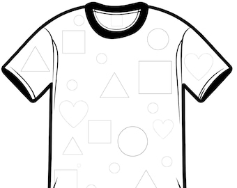 Preschool, Kindergarten Shape worksheet