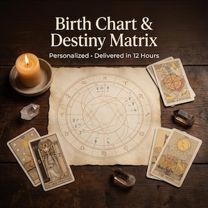 Life Path & Destiny Matrix Reading – Personalized Birth Chart Insight | Delivered Within 12 Hours