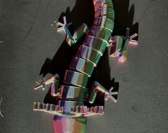 Articulated Axolotl Figure, Flexi Creature