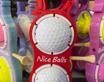 Nice Balls Golf Ball Holder: Proto Caddy - Golf Bag Clip