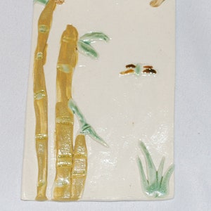 Bamboo dragonfly original wall art
