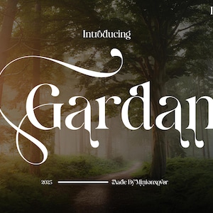 Gardan Modern - Elegant Font, Canva Font, Cricut Font, Wedding Font, Logo Font, Modern Font, Boho Font, Branding Font, Invitation Font
