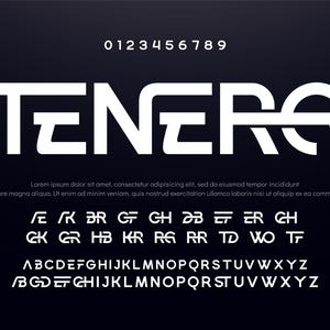 Minimal modern alphabet fonts. Typography minimalist urban digital fashion future creative logo font. vector illustration