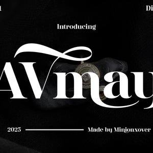 Display Serif Font, Lettering, Branding Fonts, Logo Font, Invitation Font, Chic Serif Font Digital Download, Modern Font
