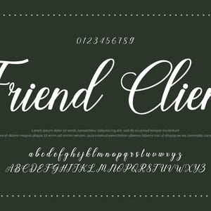 Cursive Font, Calligraphy Font, Cursive Script Font, Wedding Font, Cricut Font, Modern Font, Fonts For Cricut, Digital Font, Script Font