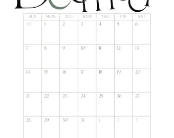 December 2025 Monthly Planner Page – Minimalist Design