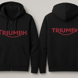 Men Triumph motorbike protected hoodies windproof waterproof Jacket