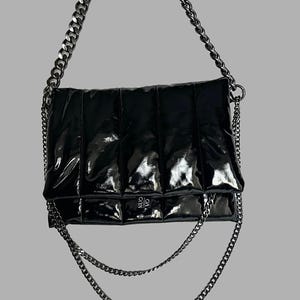 Kugeltasche, Einzigartige Kupplung, Gepolsterte Tasche, Stilvolle Tasche, Klappentasche, Elegante Gesteppte Geldbörse, Klassische Frauentasche