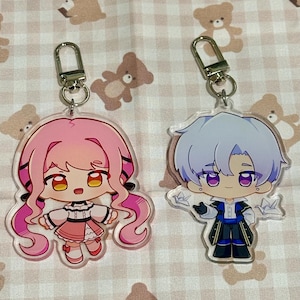 Infinity Nikki Acrylic Keychain Charms