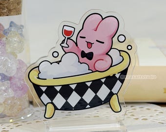 GSGW Bathtub Braun Acrylic Standee