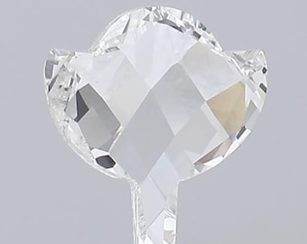 2 kt bloemvorm, in het laboratorium gekweekte losse diamant – kleur F, helderheid VS1, niet-gecertificeerd, uitstekende slijpvorm, ideaal voor verlovingsringen, op maat gemaakte sieraden.
