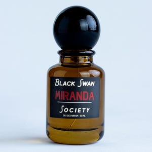 MIRANDA Eau de Parfum | Suede Leather Perfume - Dark Academia Scholar Scent - Shadow Work Fragrance - Midnight Studies - Tobacco Perfume
