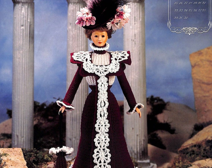 Annie s Calendar Bed Doll Society 1993 Collection miss April 1993