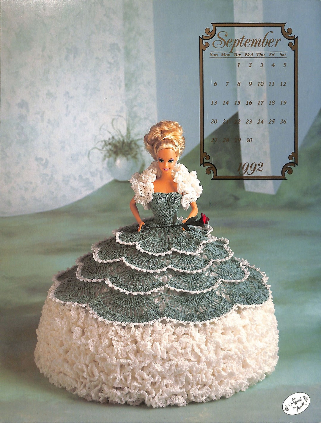 Annie's Calendar Bed Doll Society1992 Collection Etsy