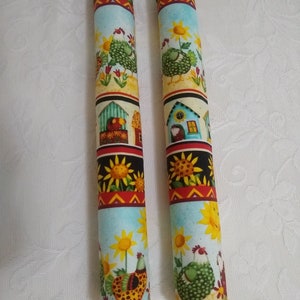 Refrigerator Handle Cover, Appliance Door Handle Protector, Country Farmhouse Oven/Freezer Handle Covers with Chickens, Fridge Handle Cover