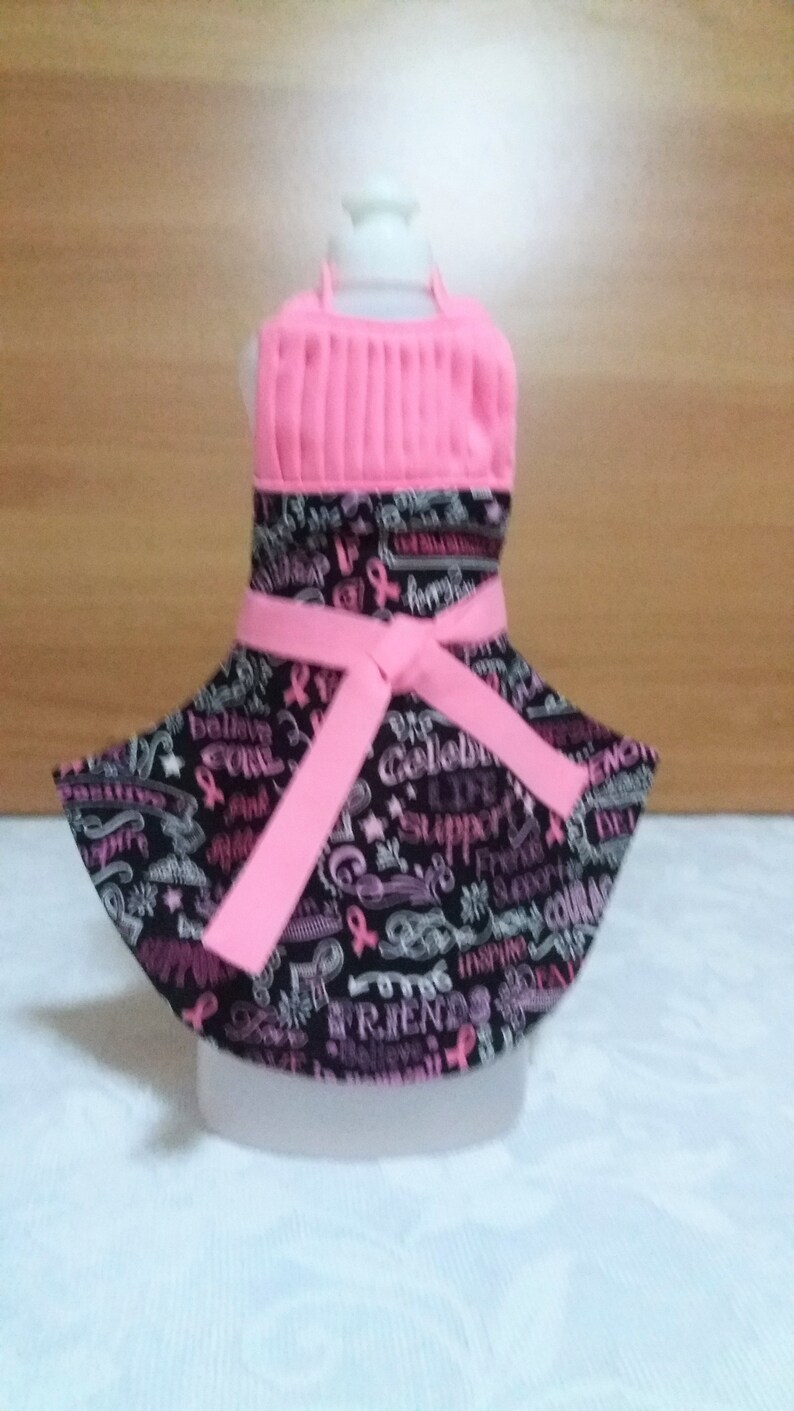 Dish Soap Aprons Dish SoapBottle Apron Cancer Awareness Apron Pink Ribbon Aprons Pink Ribbon Apron Retro Style Bottle Apron
