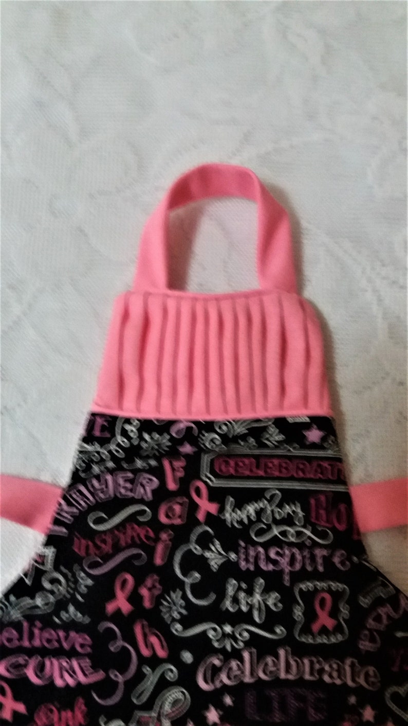 Dish Soap Aprons Dish SoapBottle Apron Cancer Awareness Apron Pink Ribbon Aprons Pink Ribbon Apron Retro Style Bottle Apron