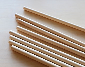 3//8/" Diameter Balsa Wood Dowels Craft Pole Modelling Stick 4/" to 18/".