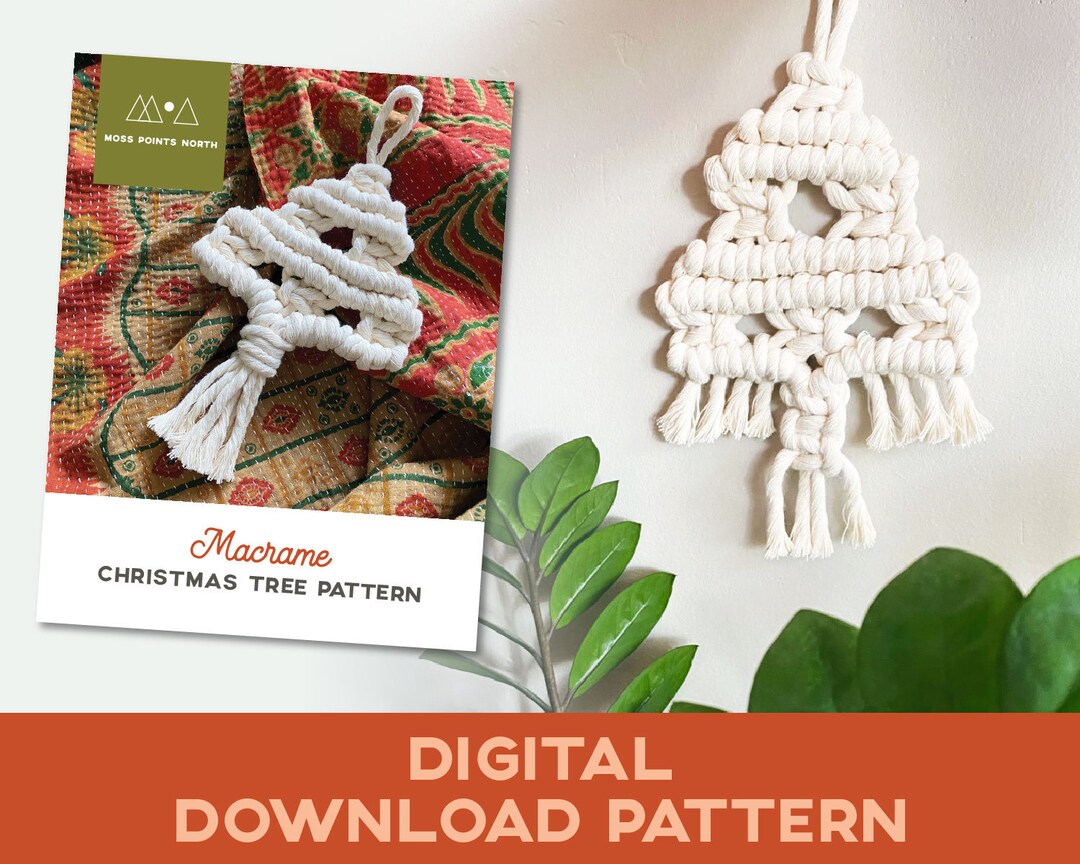 Macrame Tree Pattern PDF Digital Download - Etsy