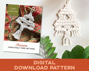 Macrame Tree Pattern PDF Digital Download