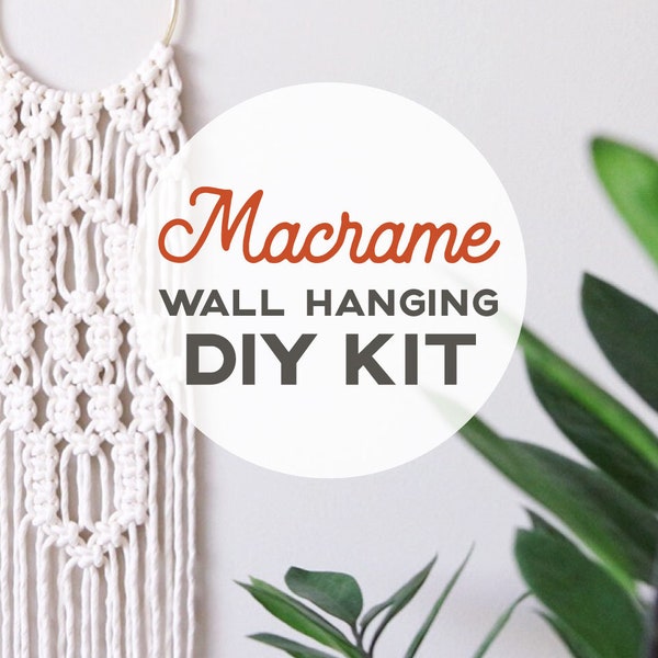 Macrame Wall Hanging Kit Etsy