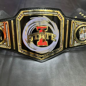 Personalized Championship Title Belt, Custom Wrestling Title Belt Gift for Graduate, Full Size Engraved Belt, Class of 2025 Keepsake