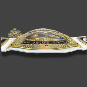 Handmade Personalized Wedding Wrestling Belt – Custom Championship Belt for Bride & Groom – Unique Wedding Gift and Photo Prop