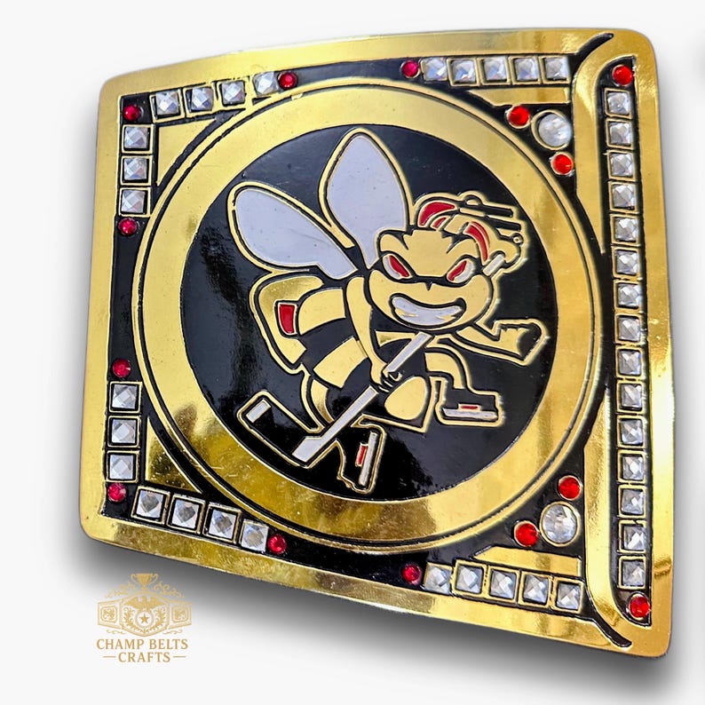 Customize Championship Belt, Personalized Wrestling Title Belt, MVP Winner Belt, Custom Trophy Belt for Events, Awards, Fantasy Leagues, FFL
