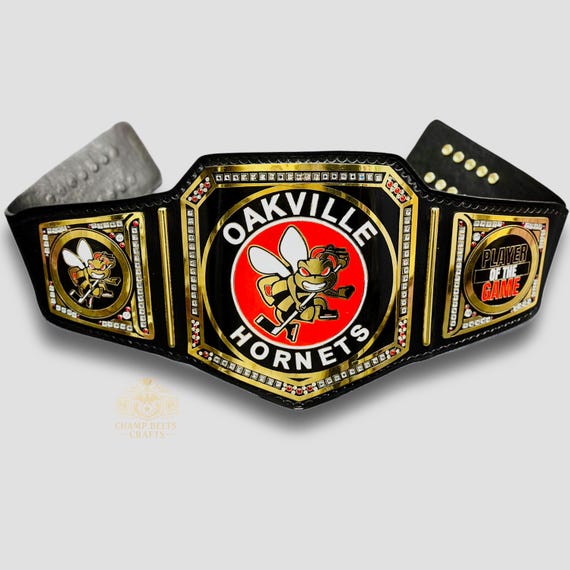 Custom Championship Belt, Personalized Wrestling Title, Genuine Leather Metal Plates, Trophy Gift for Him