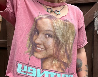 Britney Spears Upcycled Tshirt XS/S/M/L