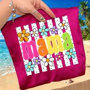 Striped Coquette Mama Floral PNG Bundle, Smiley Face Png, Neon Mama Png, Mother's Day Png, Preppy Mom Floral Shirt Design, Mama Polka Dots image 6