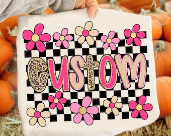 Mamá a cuadros de otoño preppy personalizada (PPT), otoño coqueto (PPT), camisa de mamá de otoño (PPT), temporada espeluznante (PPT), otoño (PPT), calabaza especiada, Halloween (PPT)