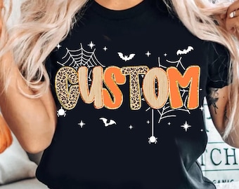 Custom Preppy Halloween Leopard Png, Coquette Fall Leopard Png, Fall Mama Shirt Png, Spooky Season Png, Autumn Png, Pumpkin Spice