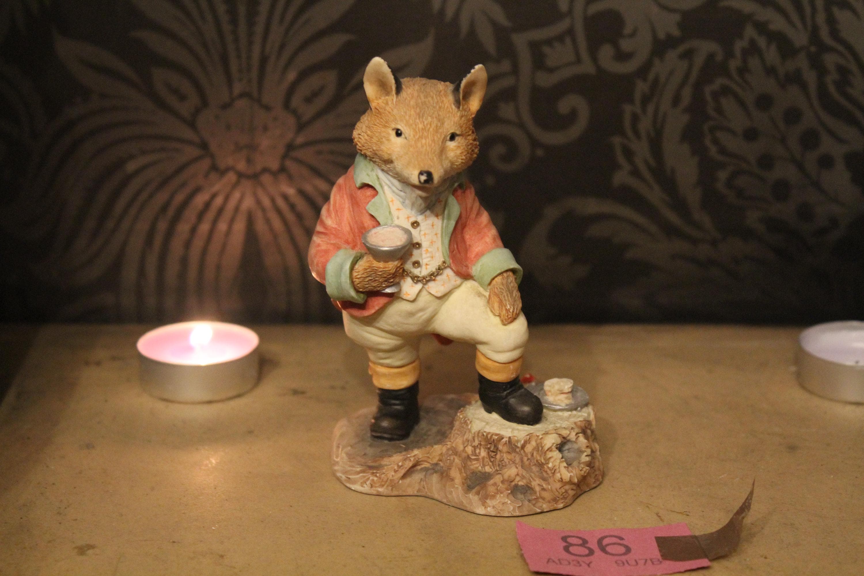 Villeroy Boch SQUIRE FOX Figurine Picnic at Foxwood - Tales - Etsy