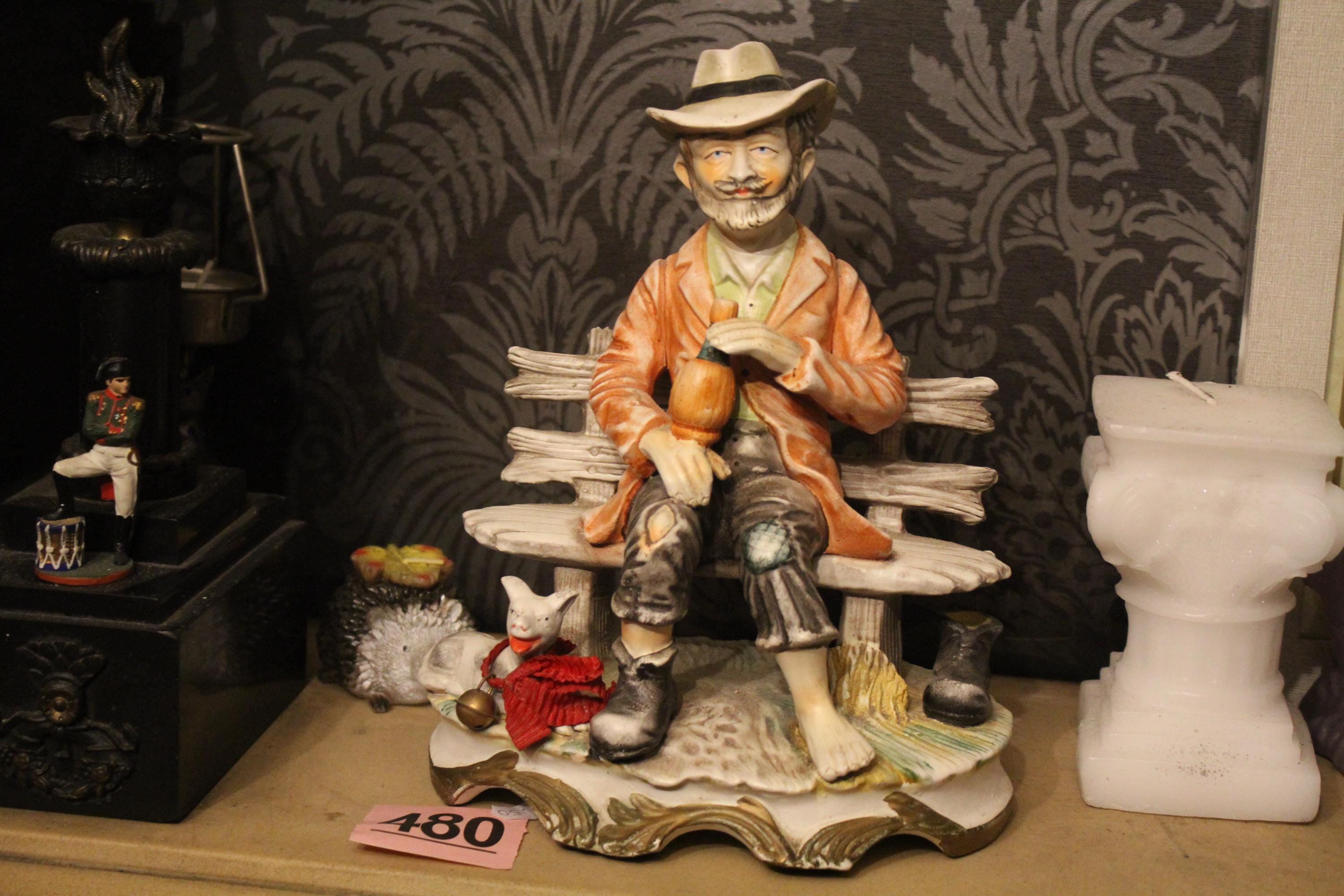【美品】カポディモンテ フィギュリン 果物かごを持った少年 Figurine capodimonte - Etsy 日本