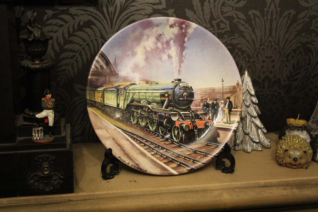 Vintage 1988 Davenport Pottery ‘the Flying Scotsman’ Decorative Plate ...