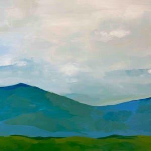 Mountains III - 24&quot; x 18&quot;