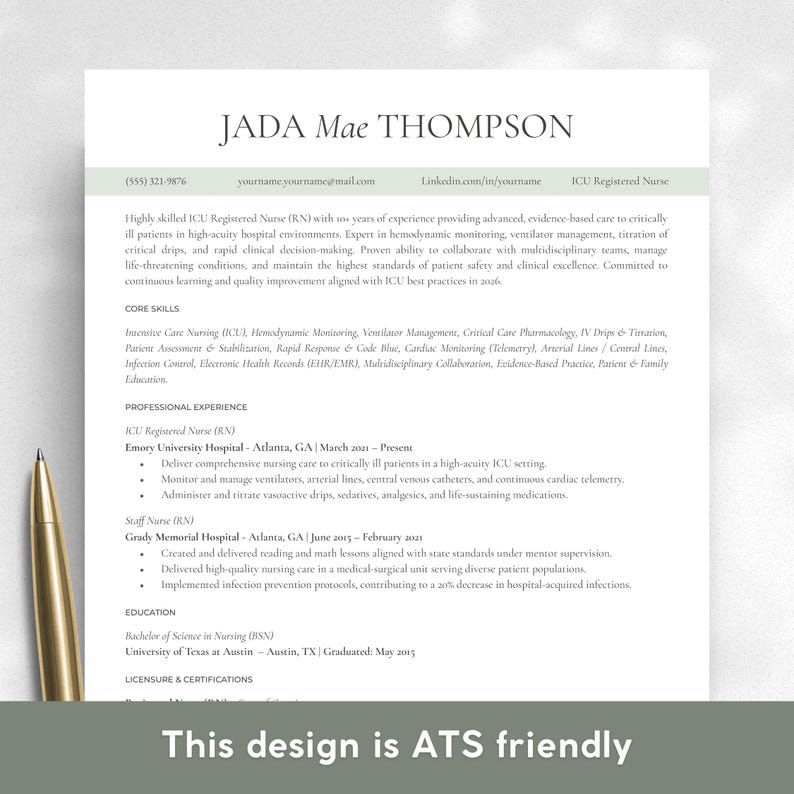 resume template, 2026 resume, modern resume, professional modern, clean modern, modern executive, cv template, resume, resume template word, executive resume, clean resume, pages resume, word resume, google docs resume, nurse resume, nurse cover letter