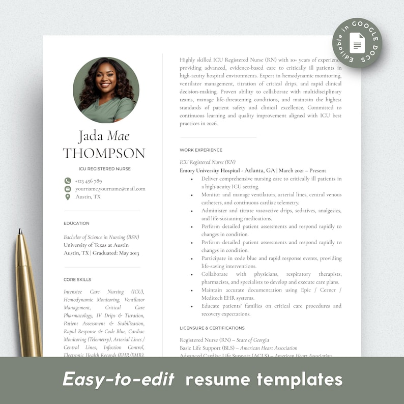 resume template, 2026 resume, modern resume, professional modern, clean modern, modern executive, cv template, resume, resume template word, executive resume, clean resume, pages resume, word resume, google docs resume, nurse resume, nurse cover letter