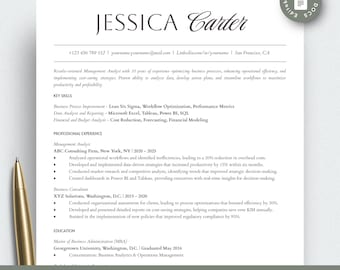 Professional Modern Resume Template Bundle for Google Docs | 2026 Executive Resume and Cover letter